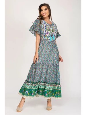 Zdjęcie produktu Peace & Love Sukienka w kolorze niebiesko-zielonym rozmiar: onesize