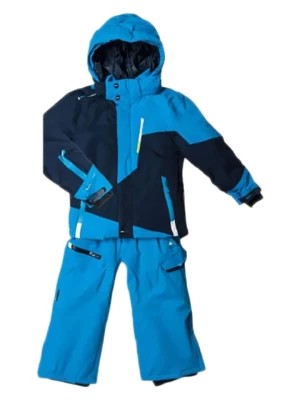 Zdjęcie produktu Peak Mountain 2-częściowy zestaw narciarski w kolorze niebieskim rozmiar: 98