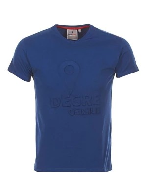 Zdjęcie produktu Peak Mountain Koszulka "Cabos" w kolorze niebieskim rozmiar: M