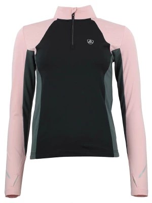Zdjęcie produktu Peak Mountain Koszulka funkcyjna "Aflint" w kolorze jasnoróżowo-czarnym rozmiar: XL