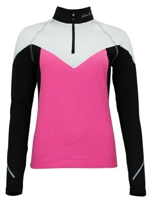 Zdjęcie produktu Peak Mountain Koszulka funkcyjna "Antor" w kolorze różowo-czarnym rozmiar: S