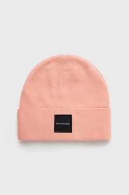 Zdjęcie produktu Peak Performance czapka wełniana Switch kolor różowy wełniana