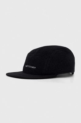 Zdjęcie produktu Peak Performance czapka z daszkiem kolor czarny gładka