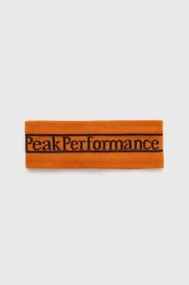 Zdjęcie produktu Peak Performance opaska na głowę Pow kolor pomarańczowy