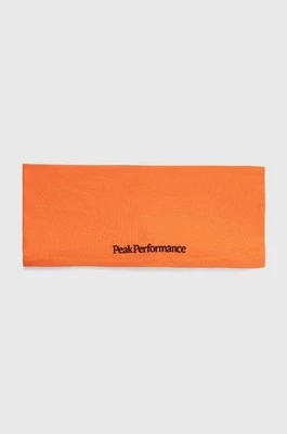 Zdjęcie produktu Peak Performance opaska na głowę Progress kolor pomarańczowy