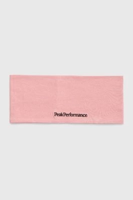 Zdjęcie produktu Peak Performance opaska na głowę Progress kolor różowy