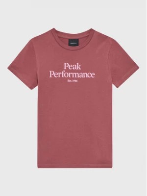 Zdjęcie produktu Peak Performance T-Shirt Jr Original G77697250 Różowy Regular Fit