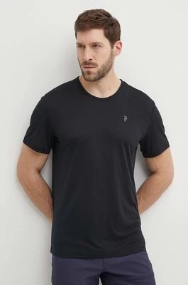 Zdjęcie produktu Peak Performance t-shirt sportowy Delta kolor czarny gładki
