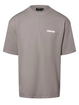 Zdjęcie produktu PEGADOR Koszulka męska Mężczyźni Bawełna brązowy|szary nadruk,