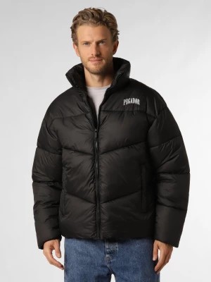 Zdjęcie produktu PEGADOR Męska kurtka pikowana Mężczyźni czarny jednolity,