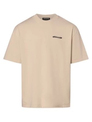 Zdjęcie produktu PEGADOR T-shirt męski Mężczyźni Bawełna beżowy nadruk,