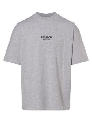 Zdjęcie produktu PEGADOR T-shirt męski Mężczyźni szary marmurkowy,