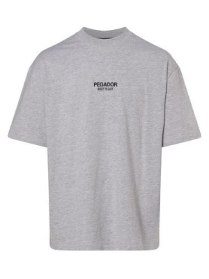 Zdjęcie produktu PEGADOR T-shirt męski Mężczyźni szary marmurkowy,