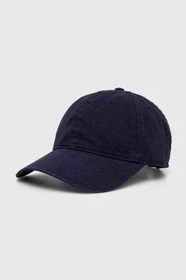 Zdjęcie produktu Pepe Jeans czapka z daszkiem bawełniana kolor granatowy gładka