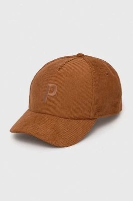 Zdjęcie produktu Pepe Jeans czapka z daszkiem kolor brązowy gładka