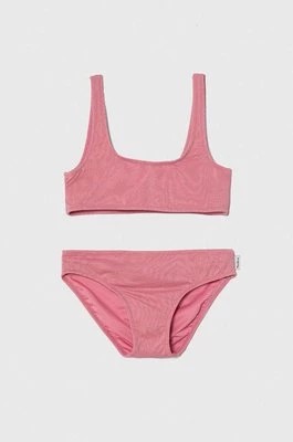 Zdjęcie produktu Pepe Jeans dwuczęściowy strój kąpielowy dziecięcy LUREX SC BIKINI SET kolor różowy