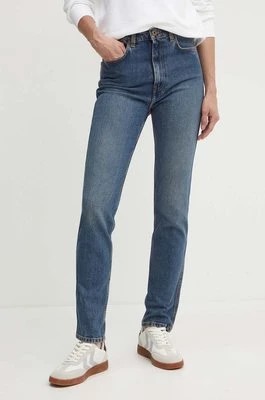 Zdjęcie produktu Pepe Jeans jeansy SLIM JEANS UHW damskie kolor granatowy PL204590HW7