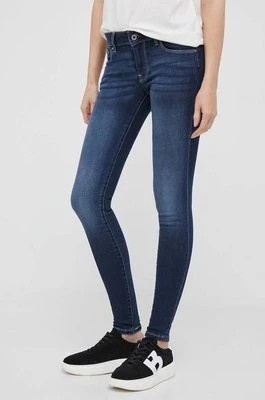 Zdjęcie produktu Pepe Jeans jeansy Soho damskie kolor granatowy