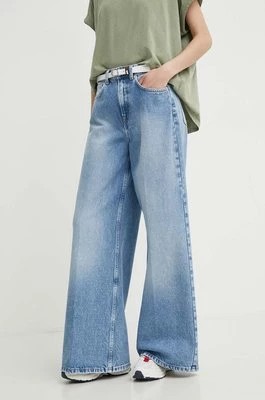 Zdjęcie produktu Pepe Jeans jeansy WIDE LEG JEANS UHW damskie kolor niebieski PL204740MP4