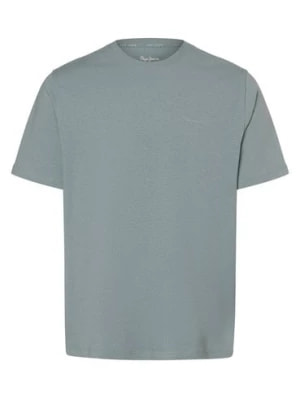 Zdjęcie produktu Pepe Jeans Koszulka męska Mężczyźni Bawełna niebieski|szary jednolity,