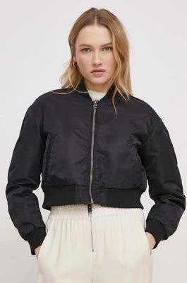 Zdjęcie produktu Pepe Jeans kurtka bomber damski kolor czarny przejściowa