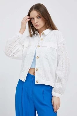 Zdjęcie produktu Pepe Jeans kurtka damska kolor biały przejściowa