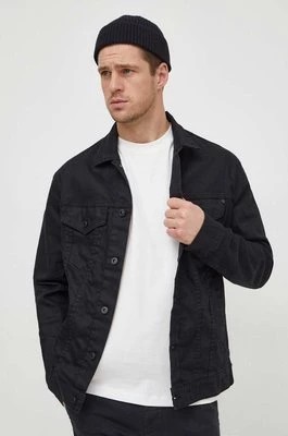Zdjęcie produktu Pepe Jeans kurtka jeansowa męska kolor czarny przejściowa
