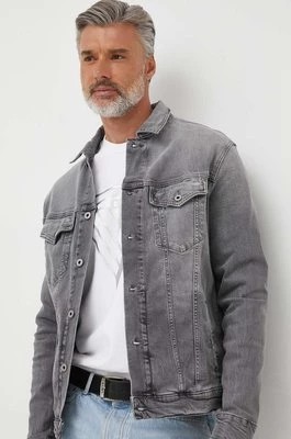 Zdjęcie produktu Pepe Jeans kurtka jeansowa Pinners męska kolor szary przejściowa