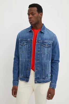 Zdjęcie produktu Pepe Jeans kurtka jeansowa REGULAR JACKET męska kolor niebieski przejściowa PM402715HW3