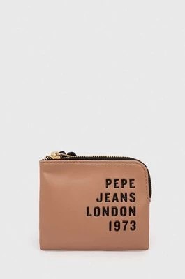 Zdjęcie produktu Pepe Jeans portfel damski kolor beżowy