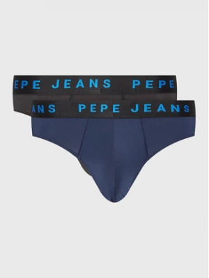 Zdjęcie produktu Pepe Jeans Slipy Logo Bf Lr 2P PMU10986 Granatowy