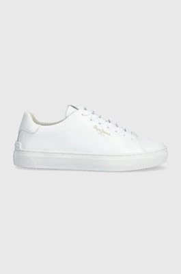 Zdjęcie produktu Pepe Jeans sneakersy skórzane PLS00001 kolor biały CAMDEN CLASSIC W