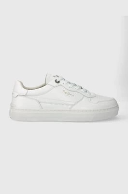 Zdjęcie produktu Pepe Jeans sneakersy skórzane PMS00009 kolor biały CAMDEN CLASS M