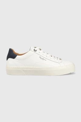 Zdjęcie produktu Pepe Jeans sneakersy skórzane YOGI kolor biały PMS30930