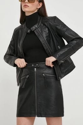 Zdjęcie produktu Pepe Jeans spódnica SAFIRE kolor czarny mini rozkloszowana