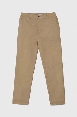 Zdjęcie produktu Pepe Jeans spodnie dziecięce THEODORE kolor beżowy gładkie