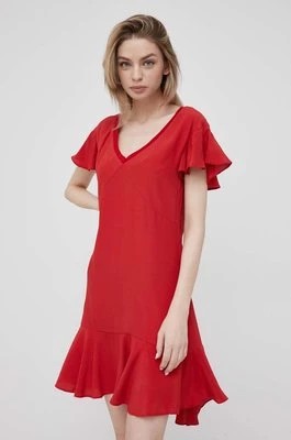 Zdjęcie produktu Pepe Jeans sukienka Iren kolor czerwony mini prosta