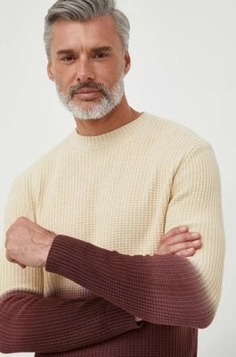 Zdjęcie produktu Pepe Jeans sweter bawełniany kolor beżowy
