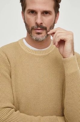 Zdjęcie produktu Pepe Jeans sweter bawełniany kolor beżowy