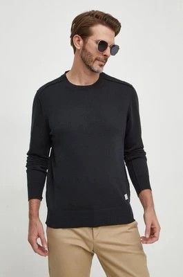 Zdjęcie produktu Pepe Jeans sweter bawełniany kolor czarny lekki
