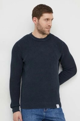 Zdjęcie produktu Pepe Jeans sweter bawełniany kolor granatowy