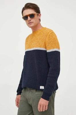 Zdjęcie produktu Pepe Jeans sweter bawełniany Silvano kolor granatowy