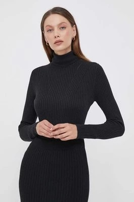 Zdjęcie produktu Pepe Jeans sweter damski kolor czarny lekki z golfem