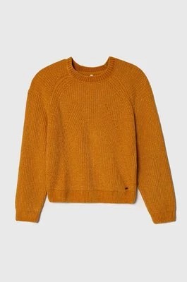 Zdjęcie produktu Pepe Jeans sweter dziecięcy kolor pomarańczowy ciepły