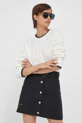 Zdjęcie produktu Pepe Jeans sweter z domieszką wełny damski kolor beżowy lekki