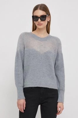 Zdjęcie produktu Pepe Jeans sweter z domieszką wełny FEMKE damski kolor szary ciepły
