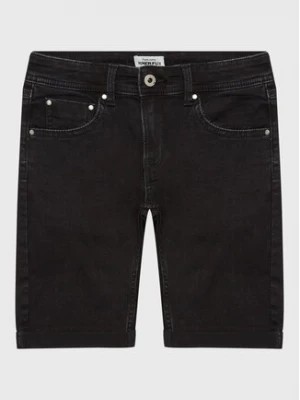 Zdjęcie produktu Pepe Jeans Szorty jeansowe Becket Short PB800692XR0 Czarny Slim Fit