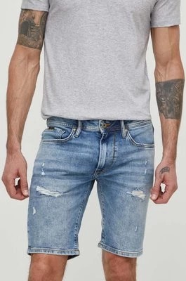 Zdjęcie produktu Pepe Jeans szorty jeansowe męskie kolor niebieski