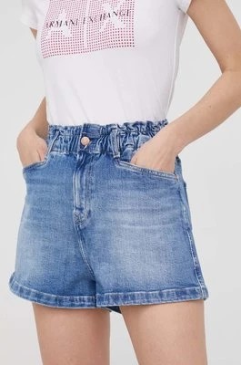 Zdjęcie produktu Pepe Jeans szorty jeansowe REESE SHORT damskie gładkie high waist
