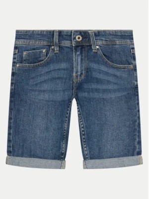 Zdjęcie produktu Pepe Jeans Szorty jeansowe Slim Short Jr PB800791MR5 Niebieski Slim Fit